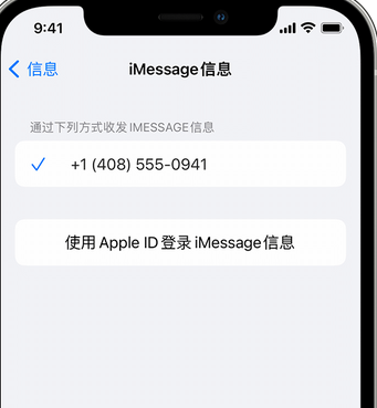 曲阳apple维修iPhone上无法正常发送iMessage信息