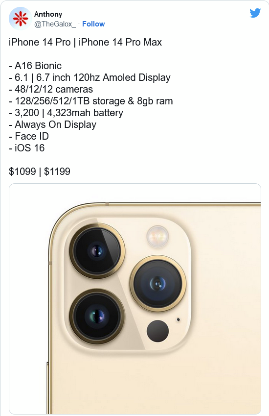 曲阳苹果14维修分享iPhone 14全系涨价 